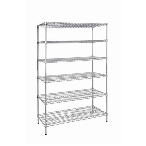 ) / (45 cm L x 20 cm W x 45 cm H) Create little bit of space where you need it with this mini <b>wire</b> <b>shelving</b> system. . Wire shelves home depot